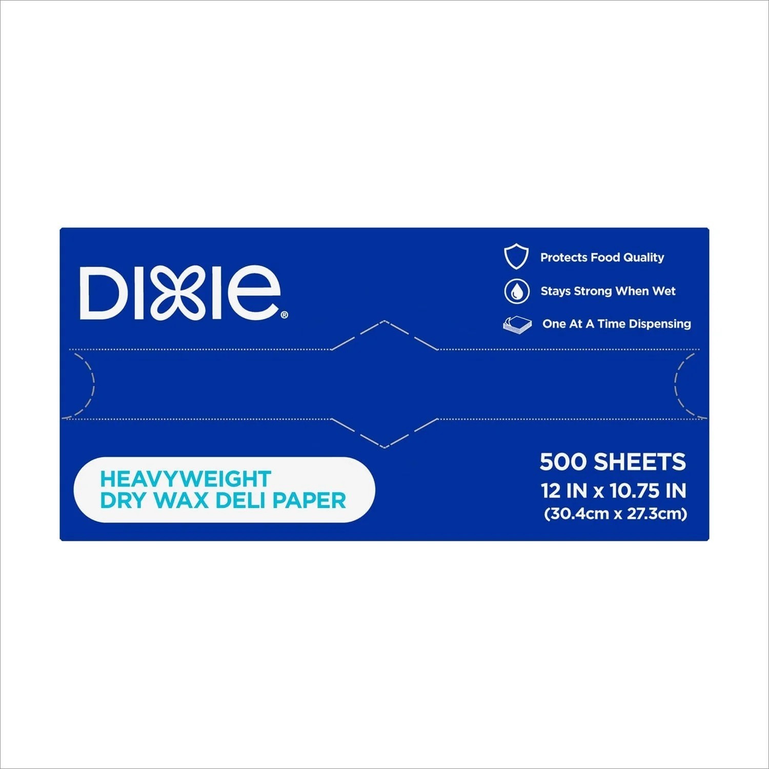 Dixie Heavyweight Dry Wax Deli Paper 12″ X 10.75″, Free Shipping – Choose pk.