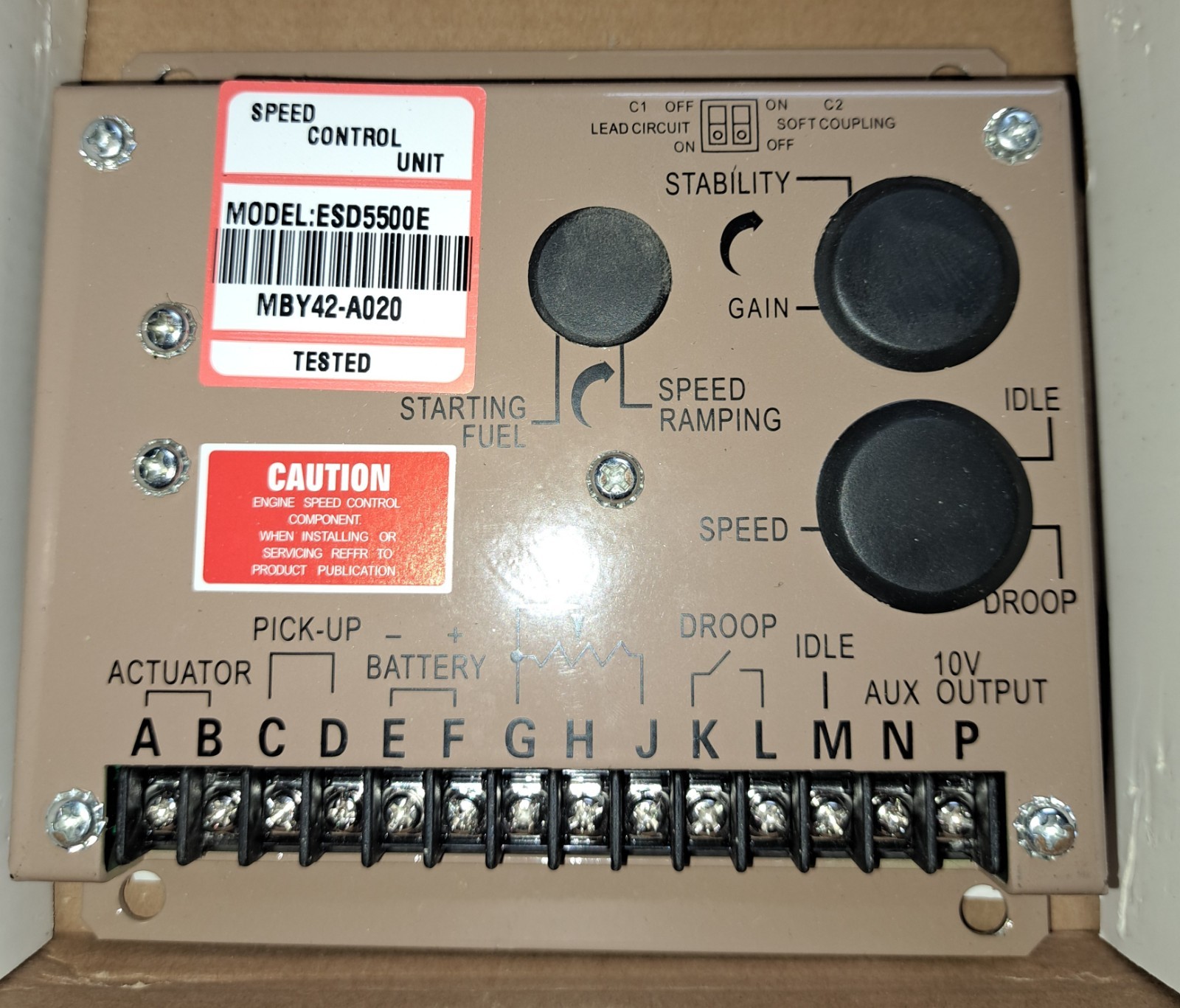 Speed Control Unit Governor Controller Diesel Generator OEM