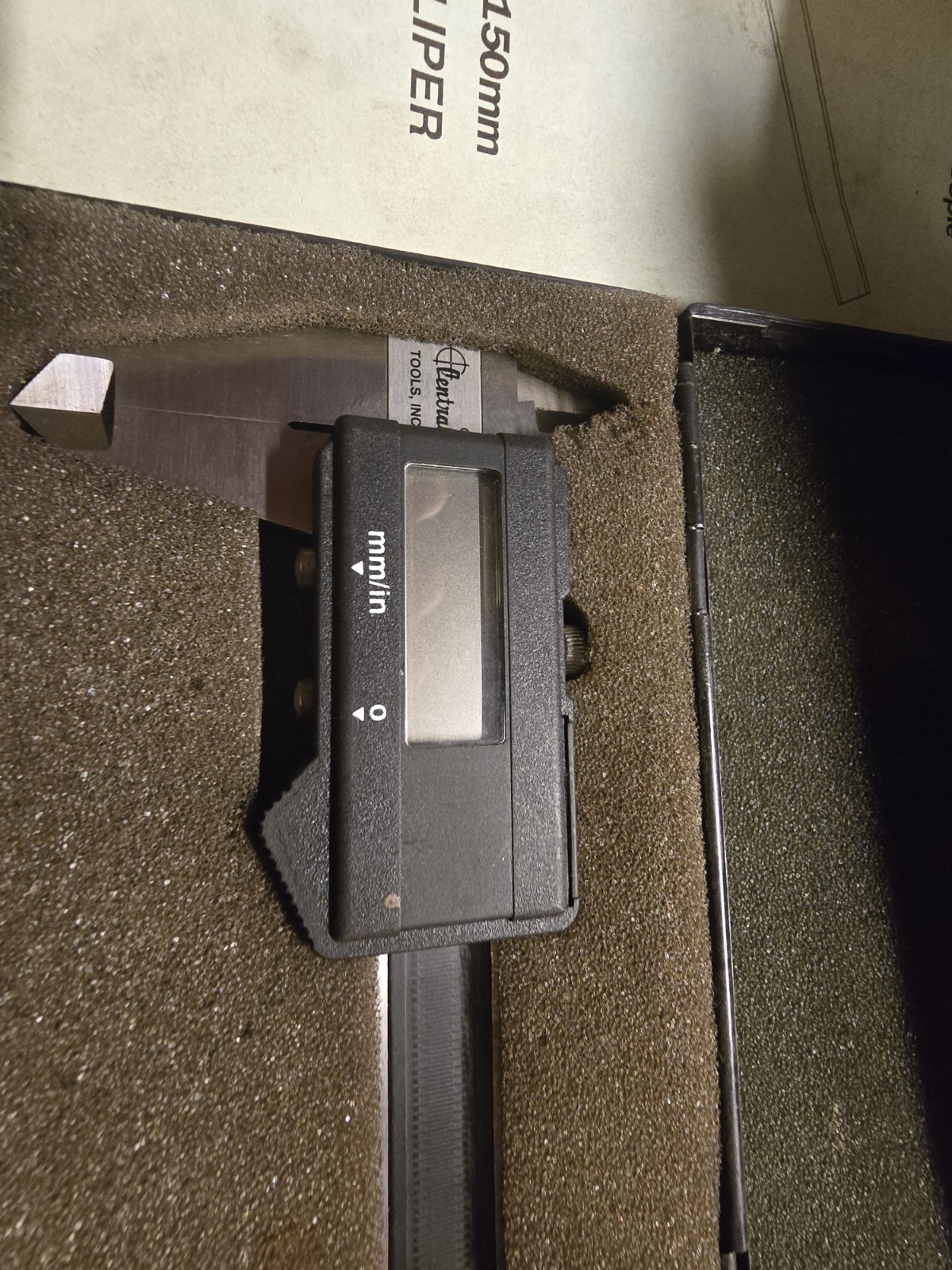 Central Tools Inc 0-6″Caliper Digital Electronic #6425 Not Working Needs…