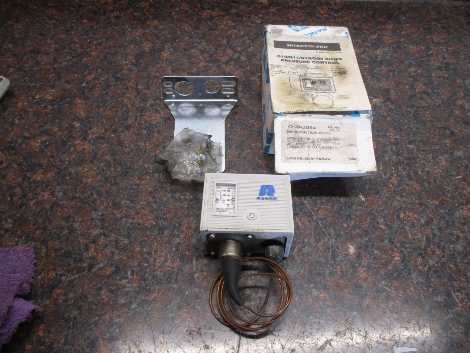 RANCO O10-2054 Condenser Fan Cycling Control (010-2054) FREE SHIPPING