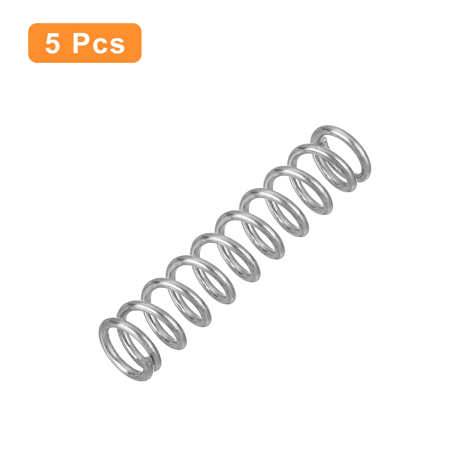 Wire Diameter 0.039″, OD 0.28″, Free Length 1.18″ Mechanical Compressed Spring