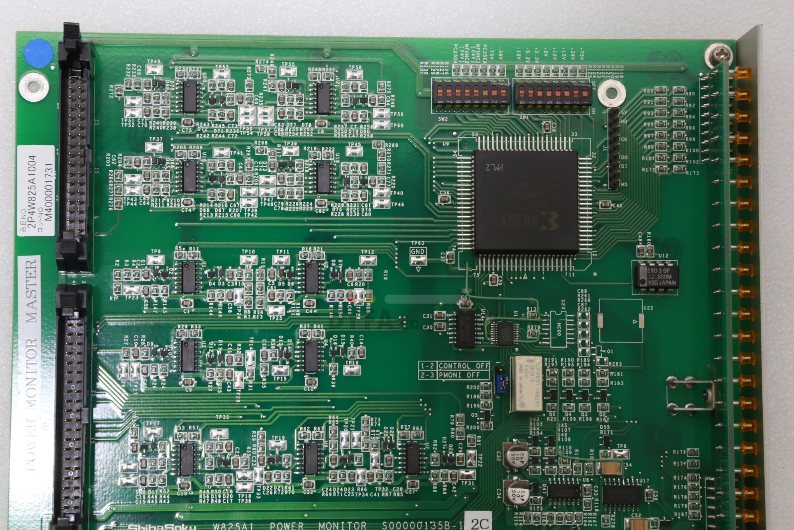 SHIBASOKU Used W825A1 2P4W825A1004 Power Monitor Master PCB-I-3053=ZCX3