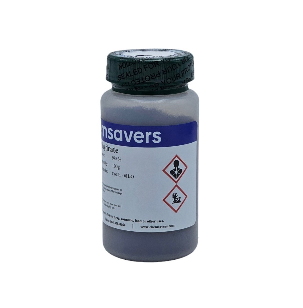 Cobalt Chloride Hexahydrate, 98+%, 100g