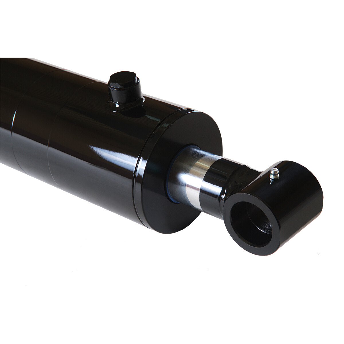 Hydraulic Cylinder Welded Double Acting 4″ Bore 32″ Stroke Cross Tube 4×32 NEW
