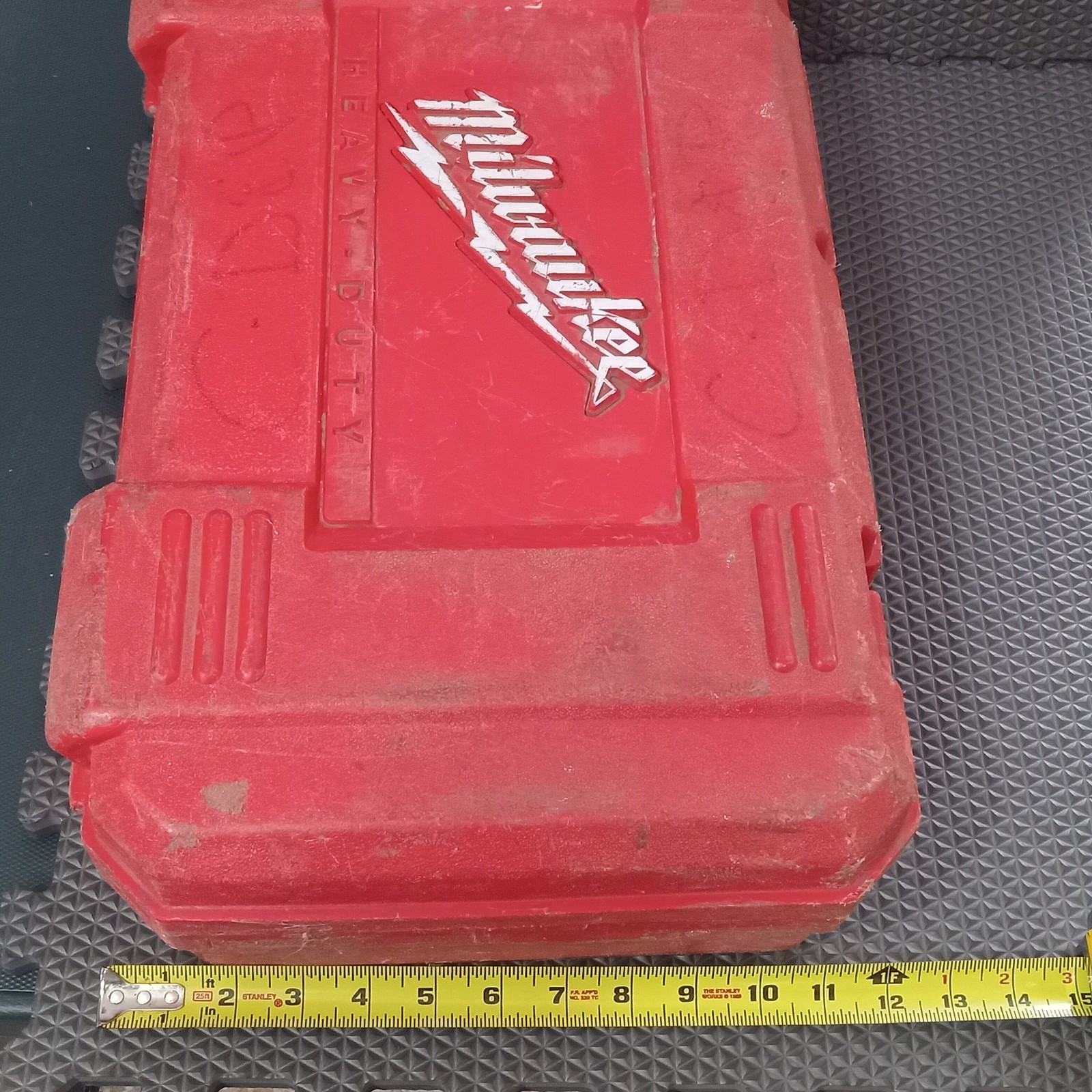 Milwaukee 1107-1 1/2 Right Angle Drill Kit Carrie Case ONLY No Drill Included
