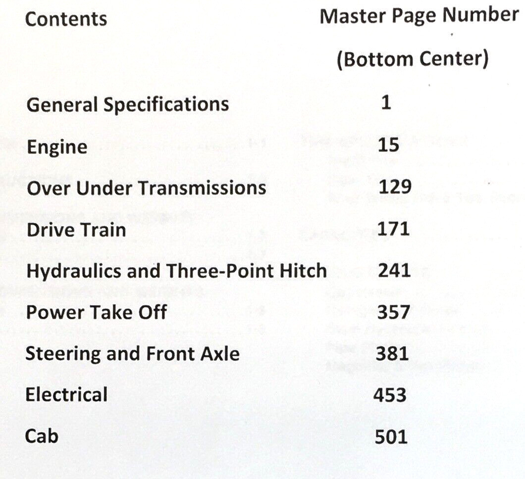 White 2-85 2-105 Field Boss Tractor Service Manual Repair Shop Technical Book