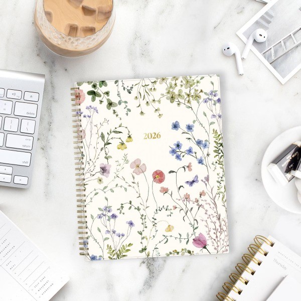 2026 Weekly/Monthly Planner 8.5"x11" Poetry