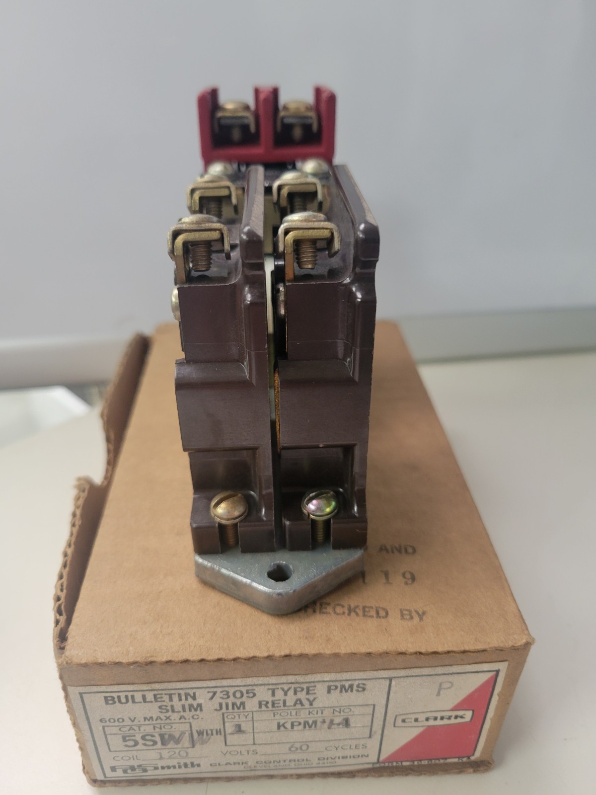 AO SMITH CLARK 7305 TYPE PMS SLIM JIM RELAY
