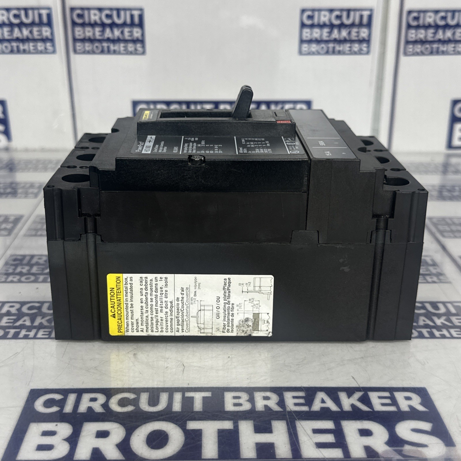 Square D HDL36015 15 Amp 600V 3 Pole Circuit Breaker-Warranty (Ship Same Day)