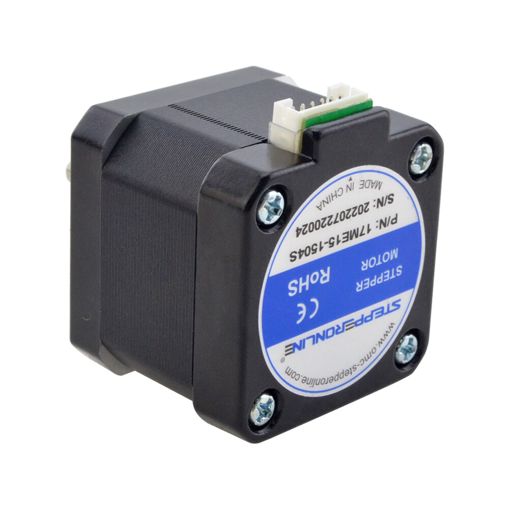 STEPPERONLINE 0.9deg Nema 17 Stepper Motor 42oz.in 1.5A 38mm DIY CNC 3D Printer