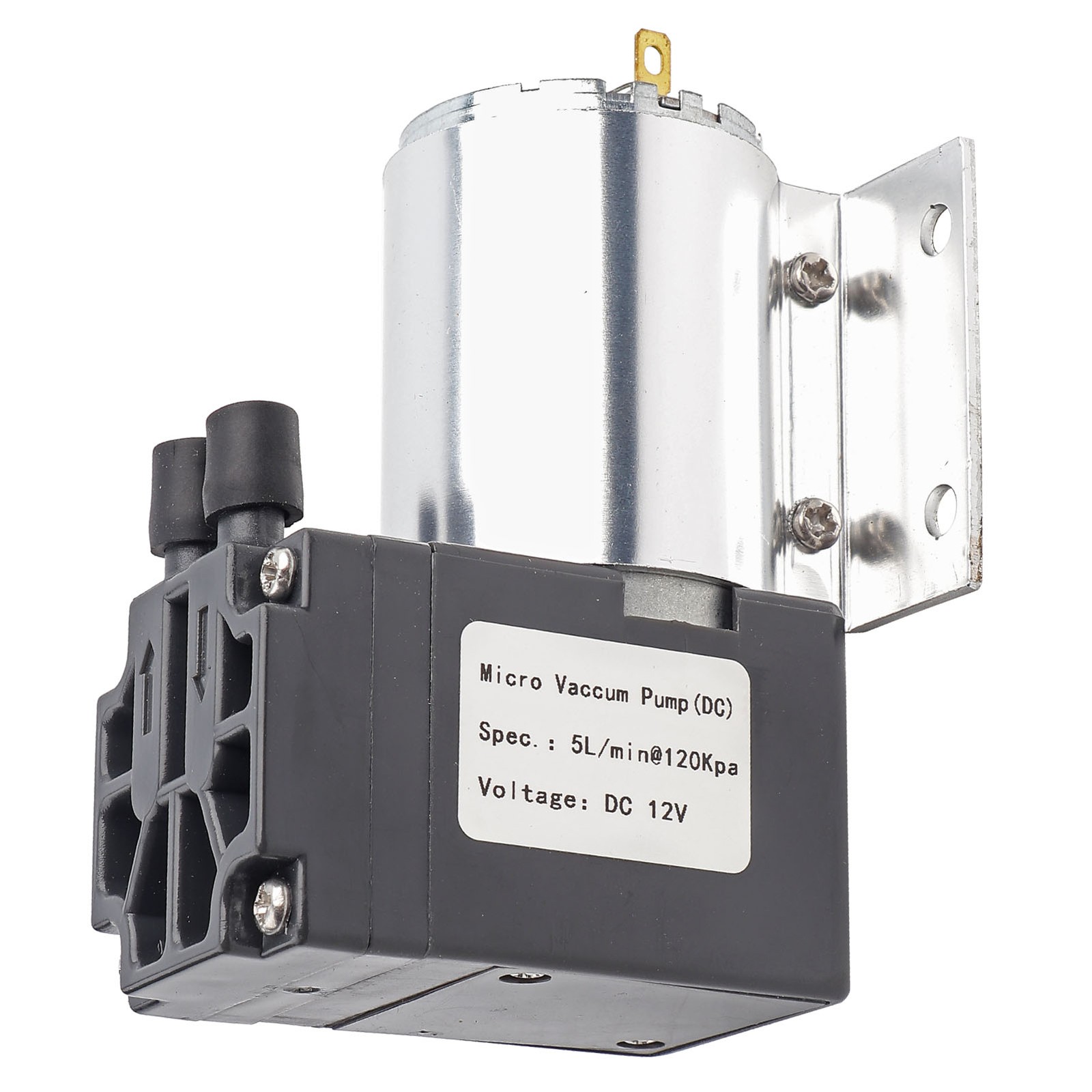DC 12V 5L/min 120kpa Mini Vacuum Pump Negative Pressure Suction Pumping With
