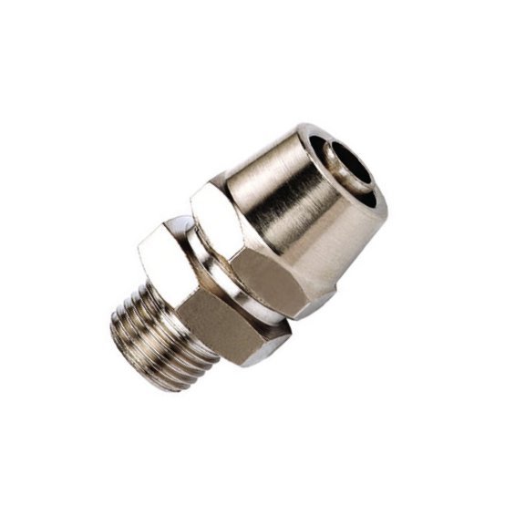Pneumatic Gas Air Soft Tube Quick Connector Fitting 5/16″ 8mm OD to 3/8″ NPT #13