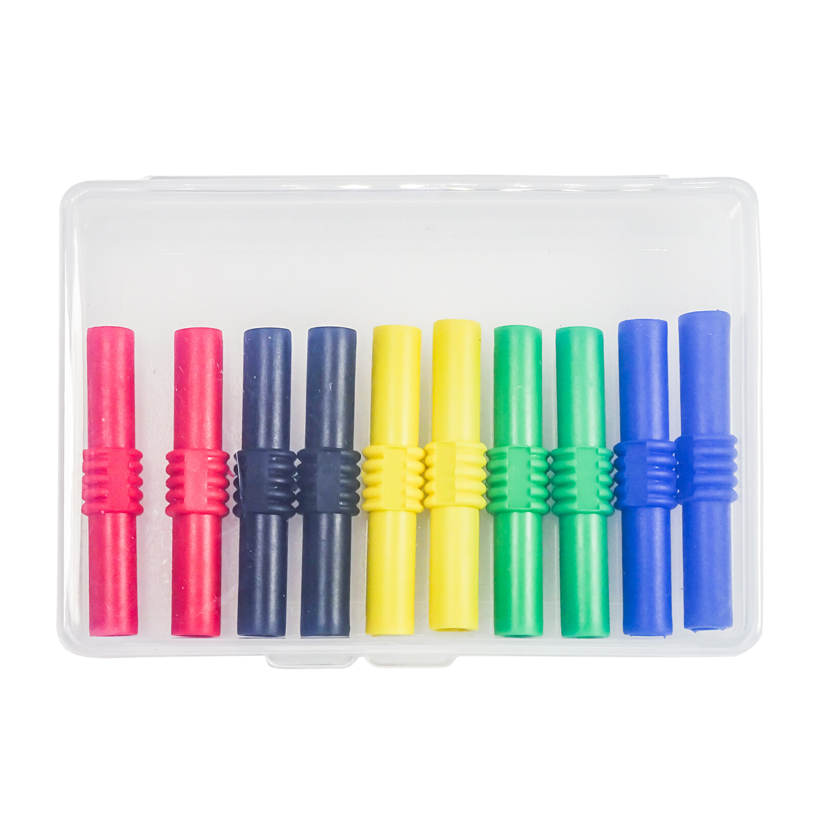 Peakelect Insulated 4mm Banana Female to Female Jack Socket Connector Adapter