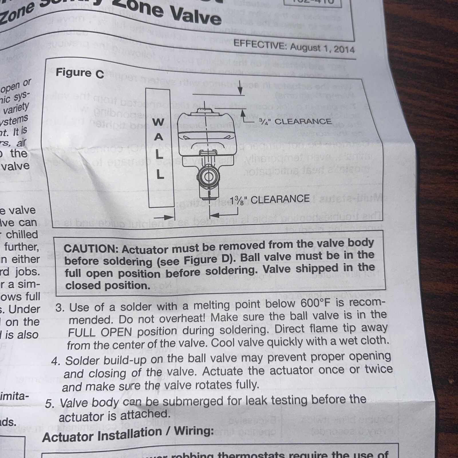 Taco Z075C2-s1-2Valve,2 Way,Nc,3/4 In. In Box