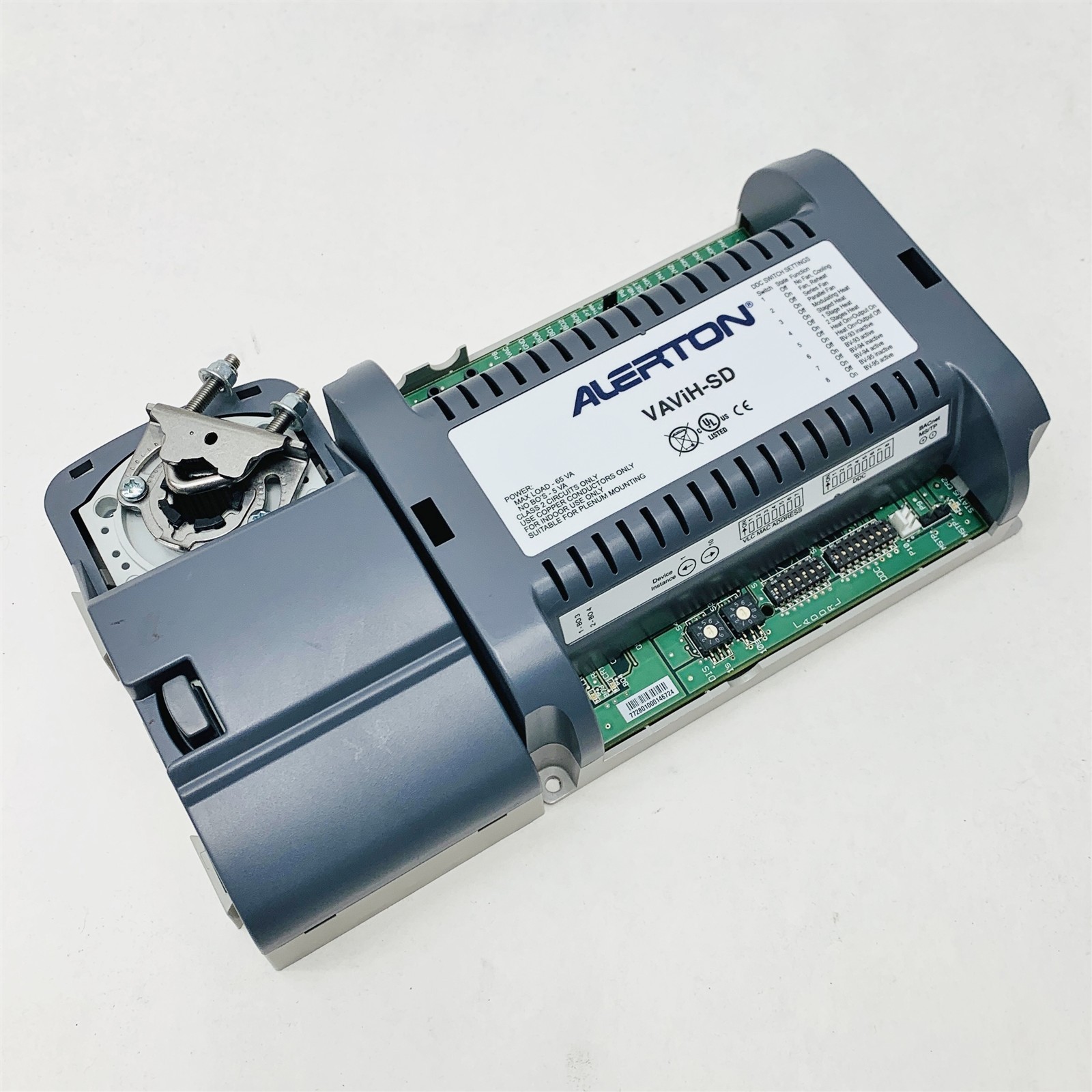 Alerton VAViH-SD Single Duct BACnet MS/TP VAV Variable Air Volume Controller