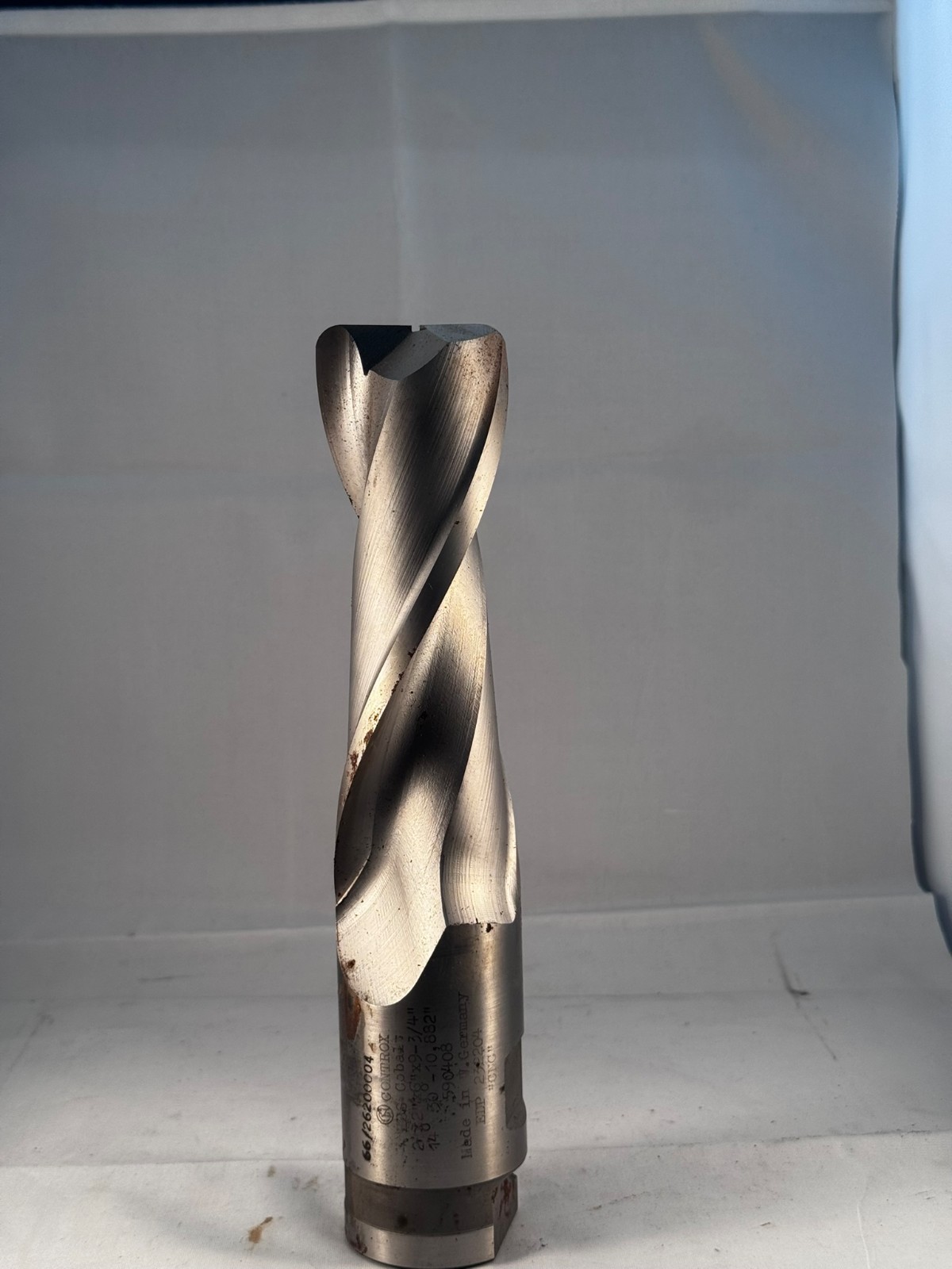 CONTROX 2 Flute End Mill 6 inch LOC 2 inch shank Cobalt Made in Germany