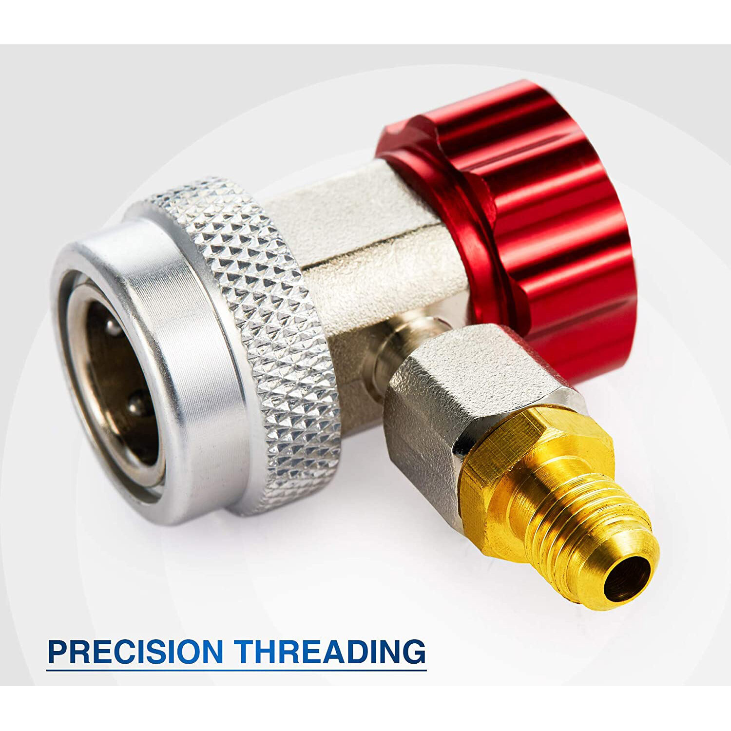 A/C Air Condition R134A Quick Coupler Connector Adapter High Low Side SAE HVAC