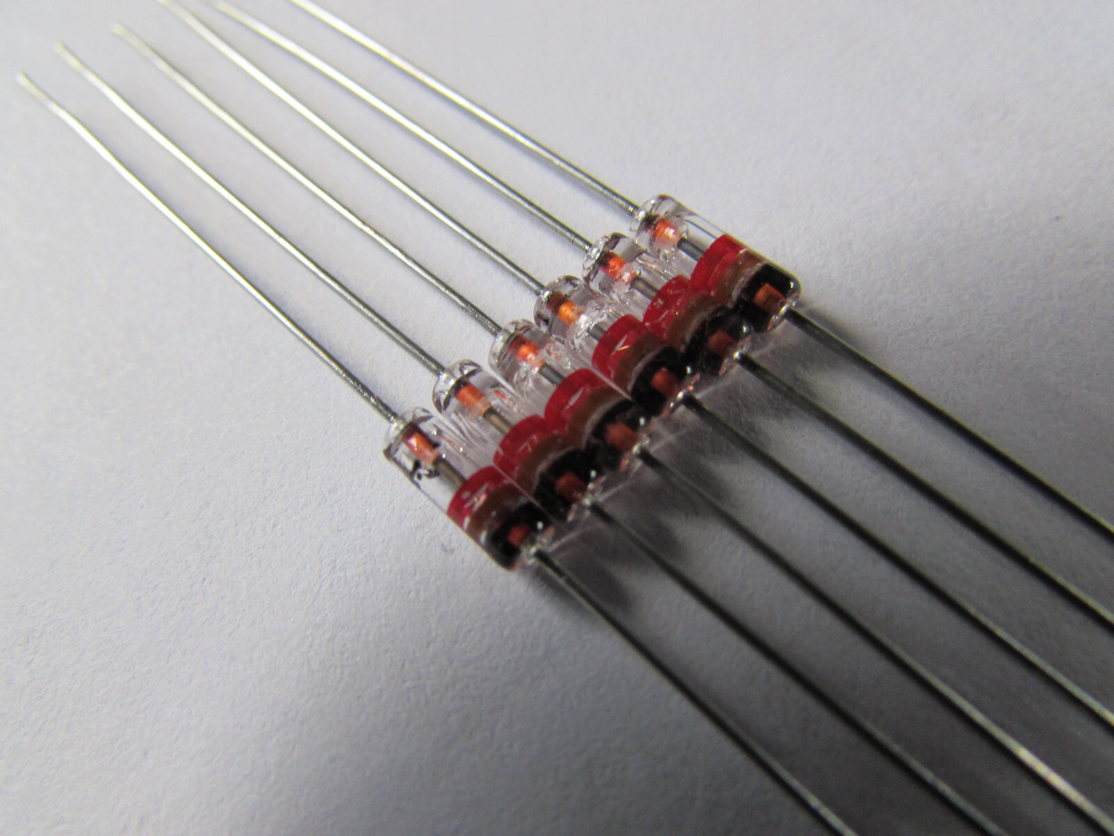 1N34A Germanium Gold Bonded Diodes ITT, BKC, MICROSEMI (100pcs) BEST DEAL U.S.A.