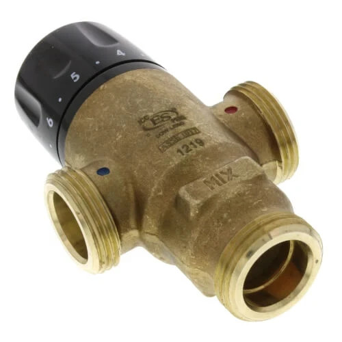 Caleffi MixCal Thermostatic Mixing Valve Brass 3/4″ Press 521516A propress
