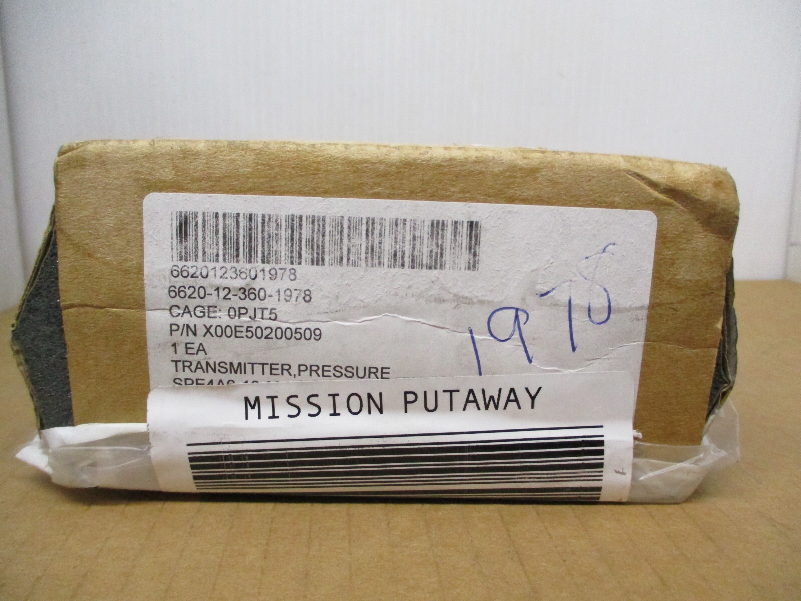 GENUINE MTU Diesel Engine Pressure Sensor Transmitter , X00E50200509