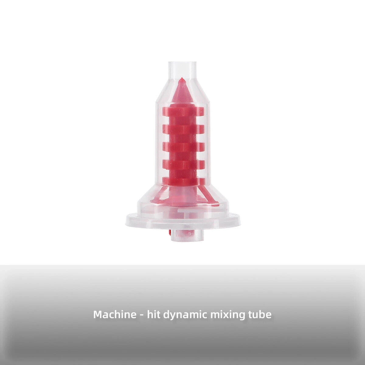 100 Pcs/Bag Dental Disposable Temporary Crowns Material Mix Syringe Mixing Tips