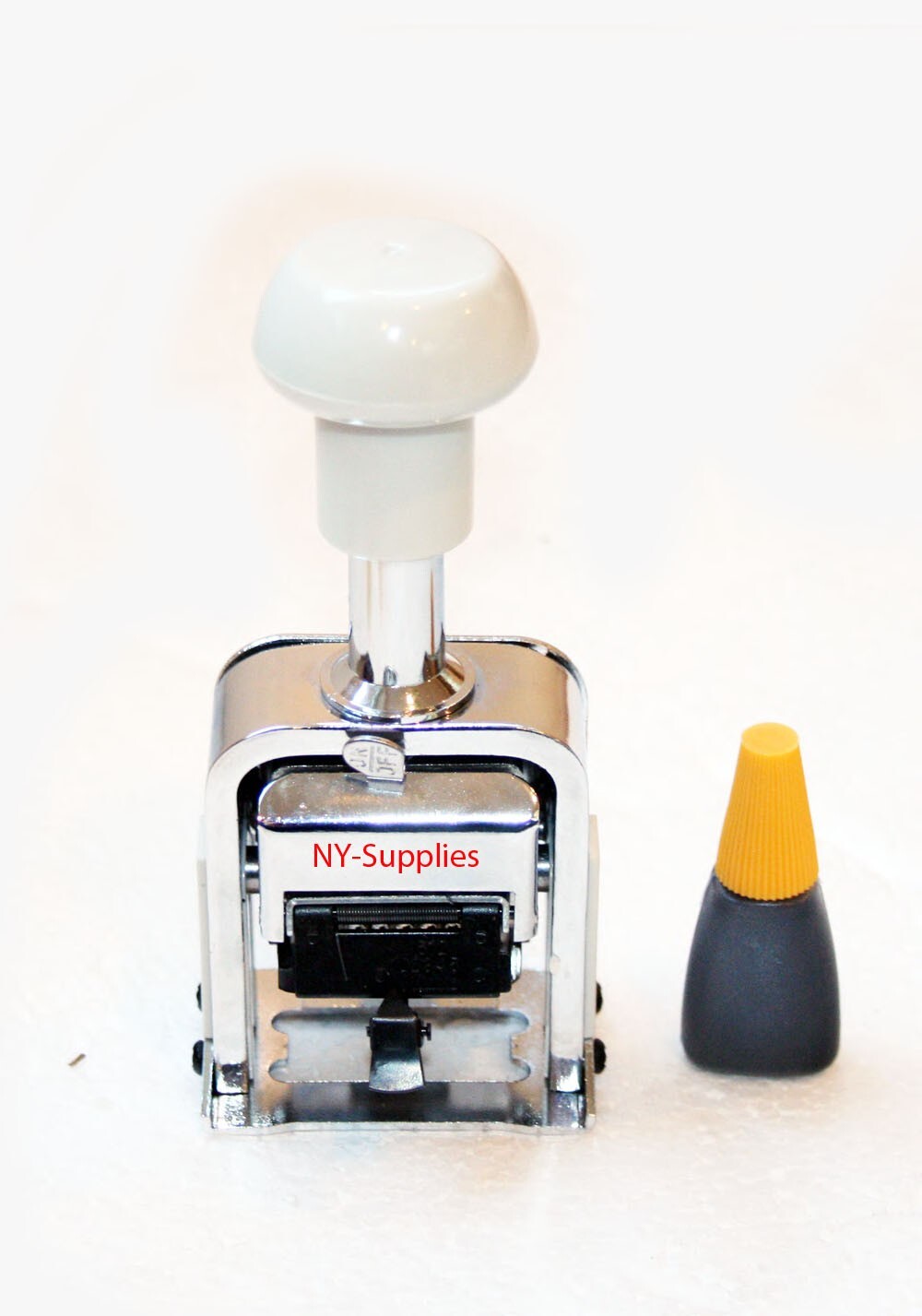 Automatic Numbering Machine – 7 digit 3/16″ Roman Font Repeat 0,1,2,3,4,5,6,12