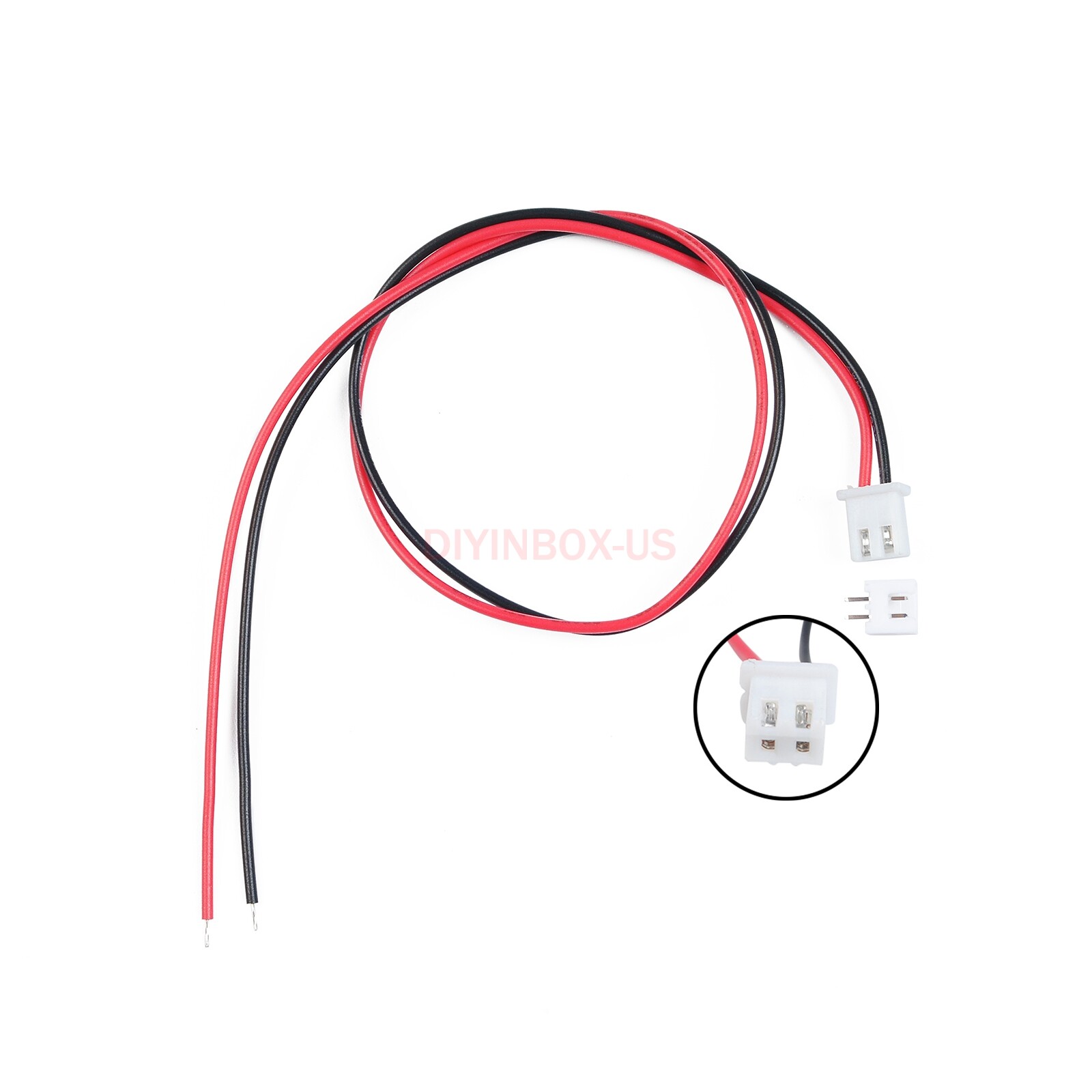 JST XH2.54mm 2 Pin Singleheaded Wire Cable Connector Set Male Female PCB USA!