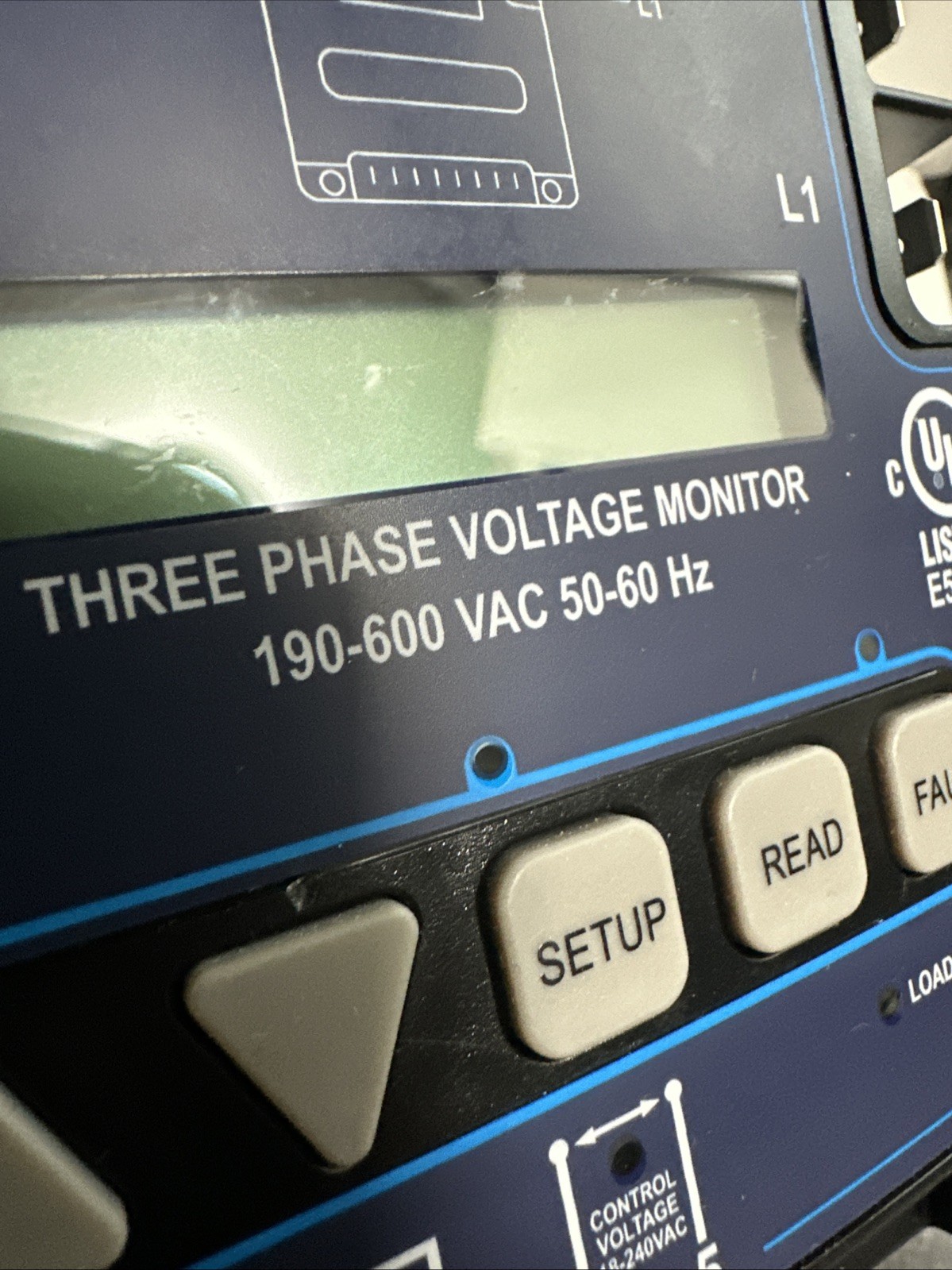 ICM Controls ICM450A Programmable 3-Phase Line Voltage Monitor 190-600VAC