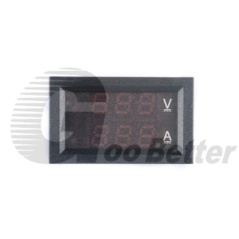 5-Wire DC Voltmeter Ammeter Panel Mount Amp Meter Red-Green Red-Blue Digital LED