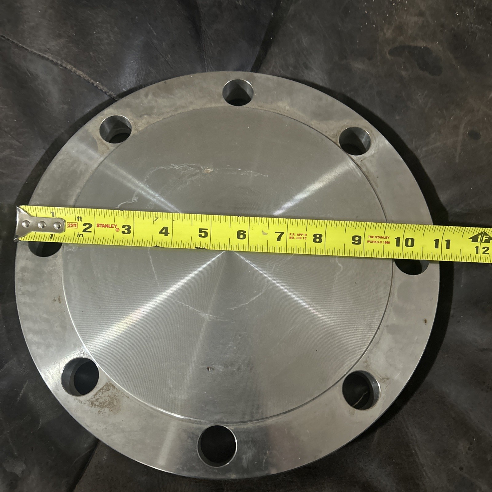 6″ in Blind Flange 304/304L Stainless Steel Class 150 PSI Raised Face BLRF B16.5