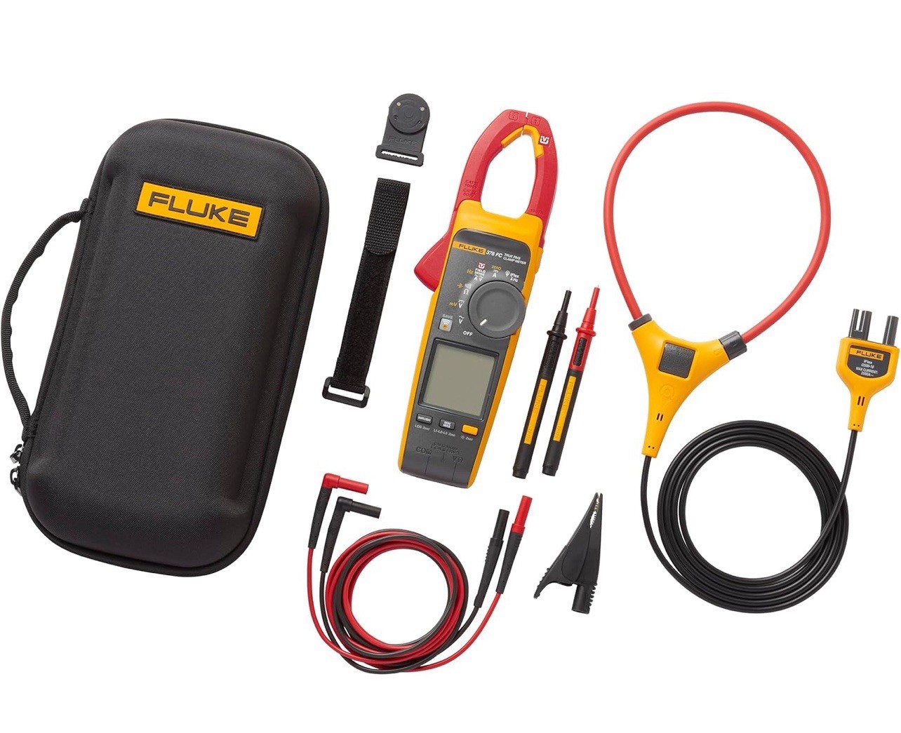 Fluke 378FC AC/DC TRMS Non-Contact Voltage Wireless Clamp w/PQ – iflex
