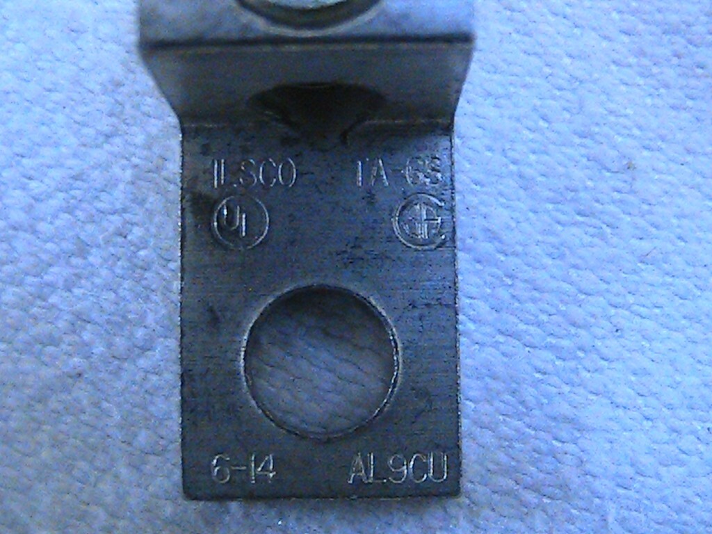 19 NEW ILSCO ALUMINUM MECHANICAL LUGS 6-14 AL 1/4″ BOLT SIZE