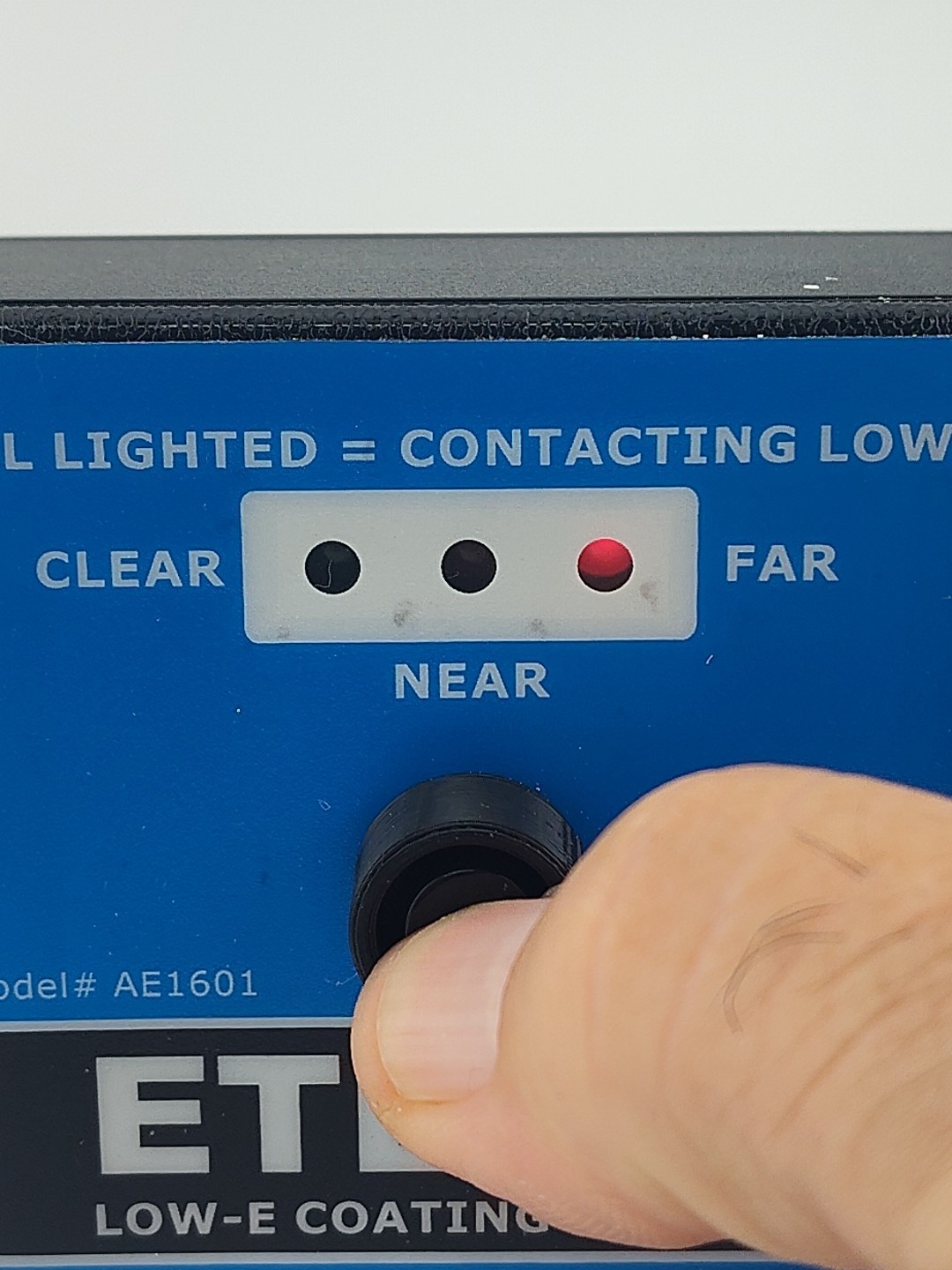 EDTM ETEKT+ (AE1601) Low-E Detector Handheld, Battery-Powered