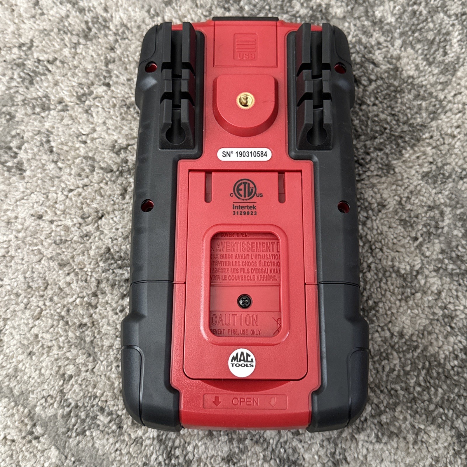 MAC Tools Multimeter EM721 – Good Condition + Carry Case & Connectors