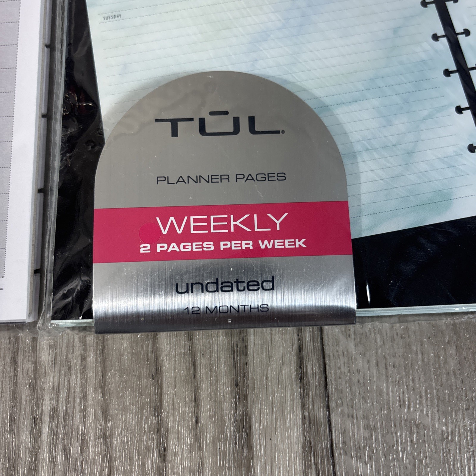 TUL Discbound Undated Daily Refill Pages, Junior Size & Full Size Lot NEW