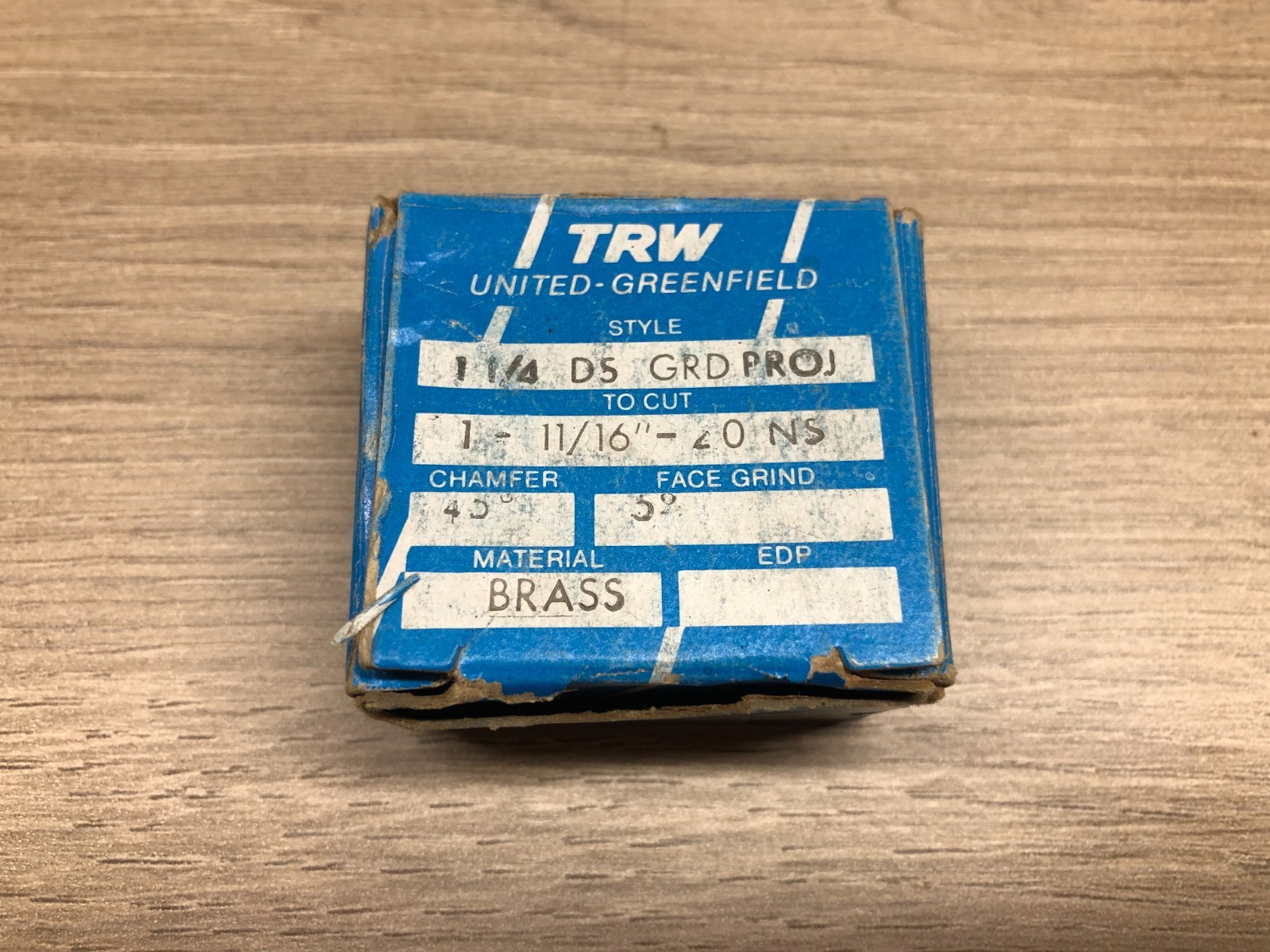 TRW Geometric 1-1/4 DS 1-11/16″ – 20 UNS Die Head Chaser