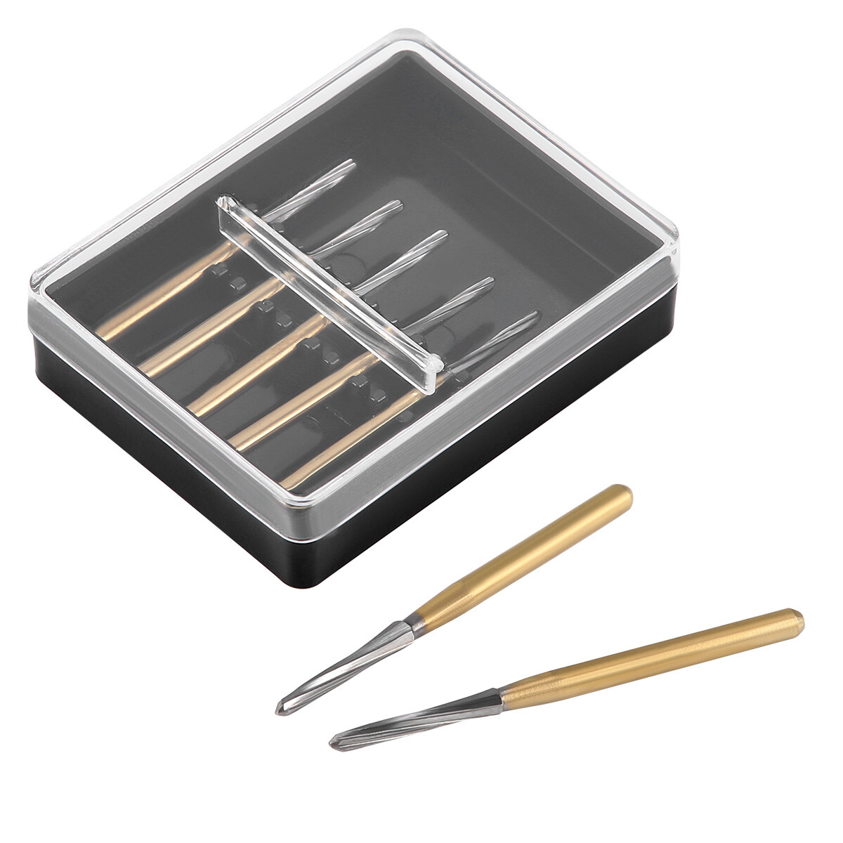 Dental Endodontic ENDO Tungsten Carbide Burs FG Round Bur High Speed 21/25/28mm