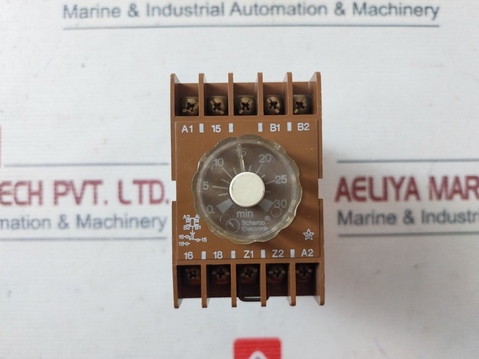 Scharco Elektronik NA Off-Delayed Time Relay 0-30 Min
