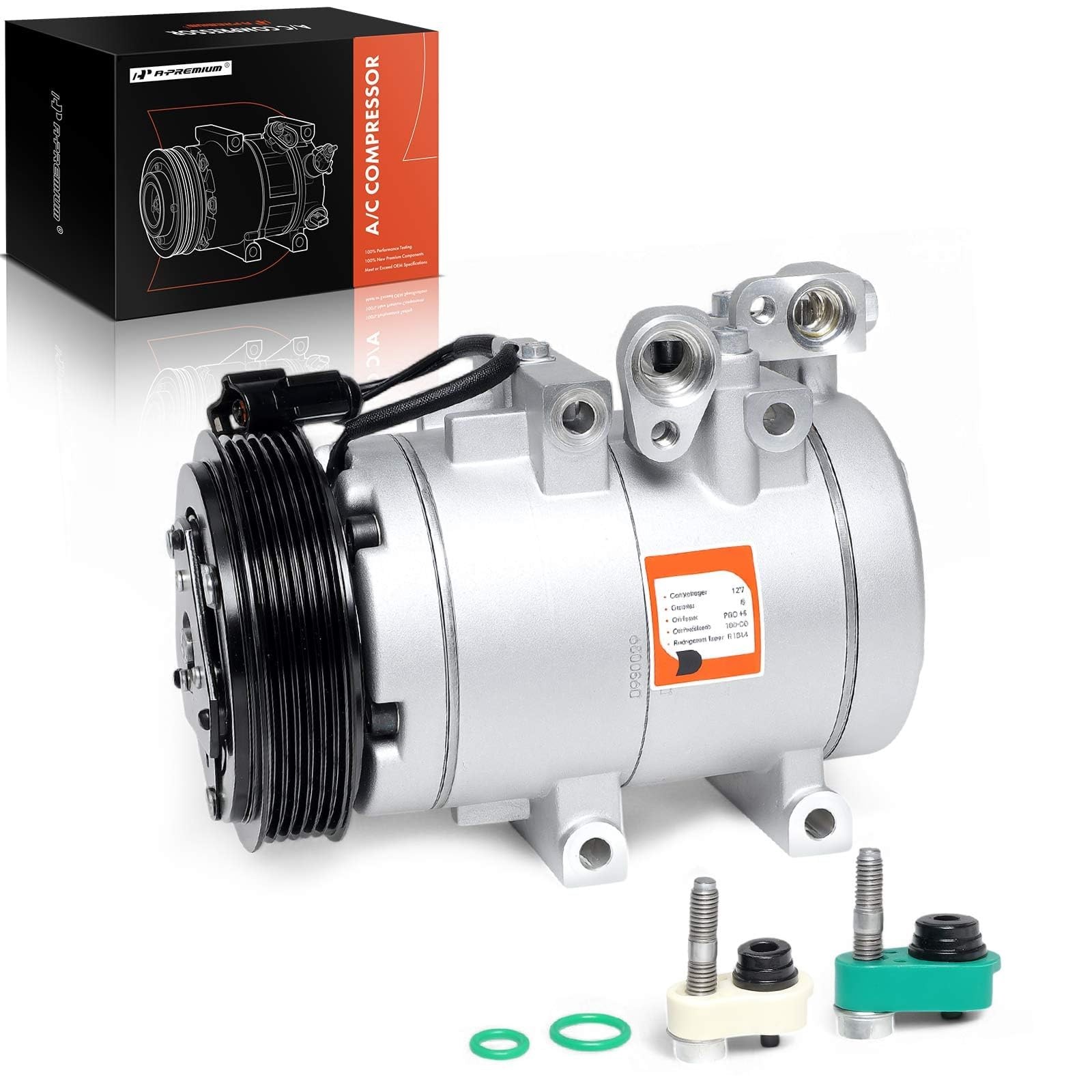 AC Compressor with Clutch Compatible with Ford & Mercury & Mazda