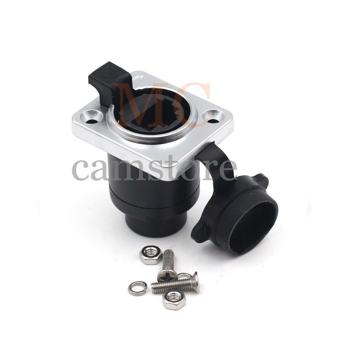 RJ45 Panel Mount waterproof Connector， RJ45 Ethernet Cable Connector