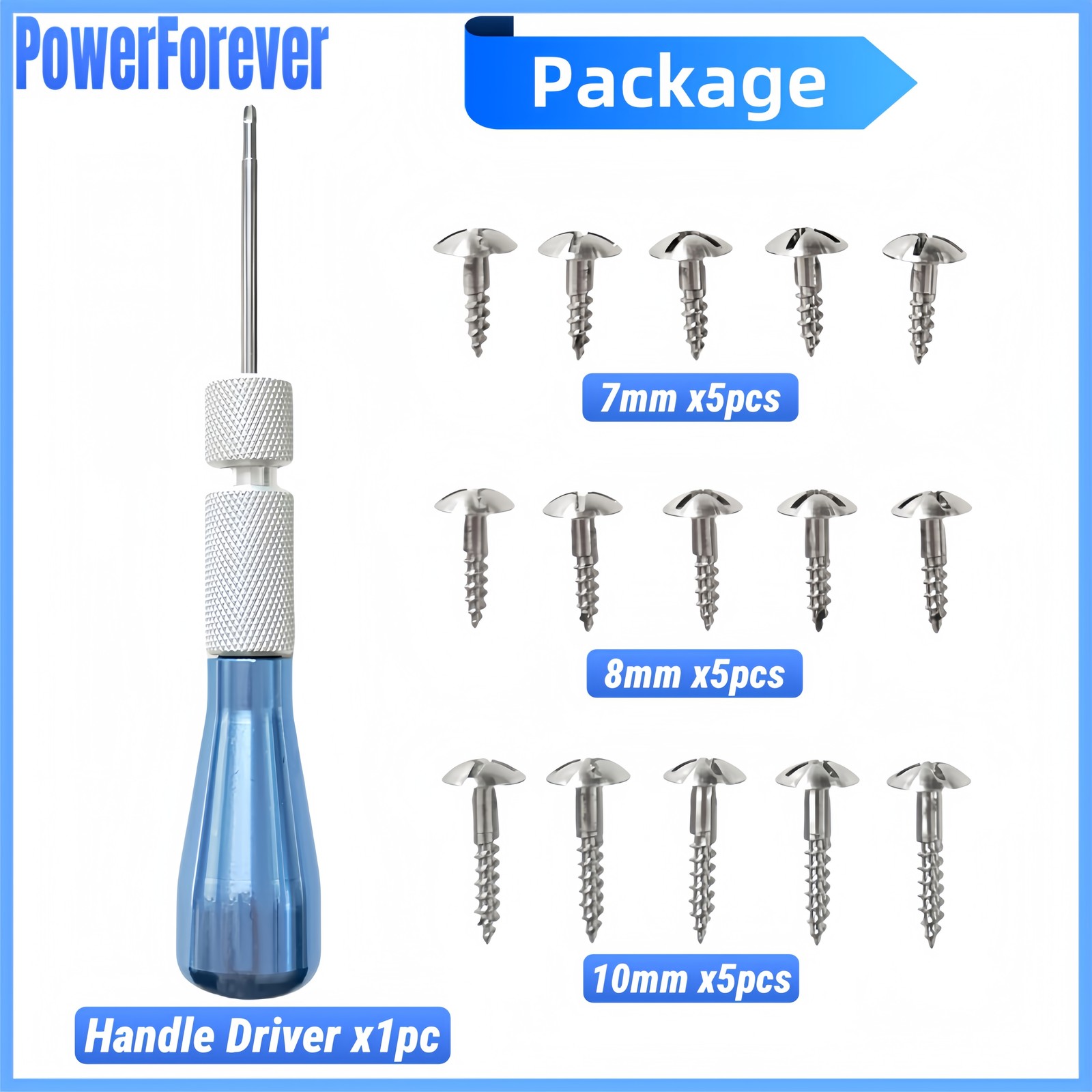 USA Dental GBR Bone Tent Screw Driver Fixation Guide Regeneration Membrane