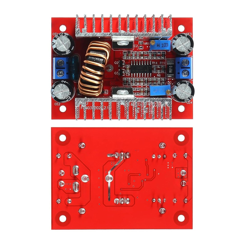2Pack 400W 15A DC-DC Step Up Boost Voltage Converter Power Supply Module Drive