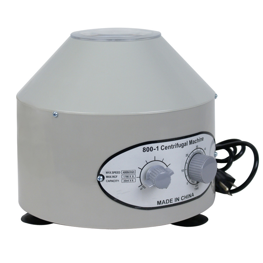 800-1 Electric Centrifuge Machine Lab Medical Practice 110V 4000 rpm 20ml x 6