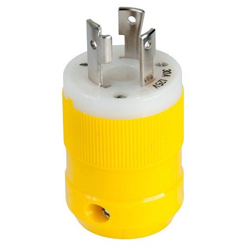 305CRPN 30 Amp 125V Male Locking Plug NEMA L5-30P Marine RV Boating Accessories