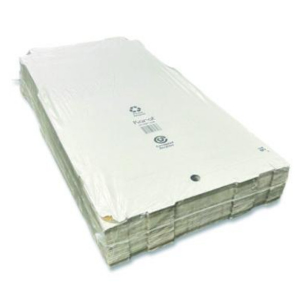 Karat FP-PBF16W Corrugated Pizza Boxes, 16 x 16 x 1.97, White/Brown, 50/Carton