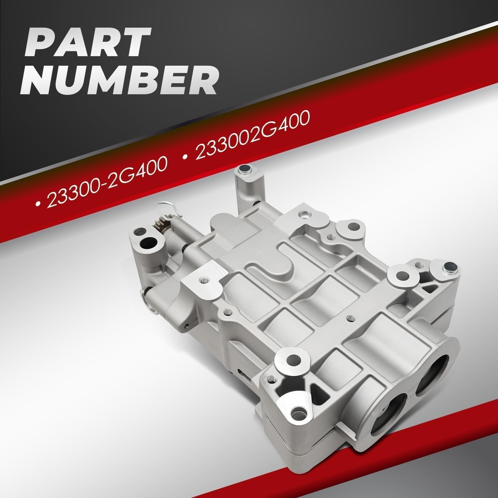 Nakkaa 233002G400 Oil Pump Compatible with Spor-tage Sor-ento 13-18 23300-2G4…