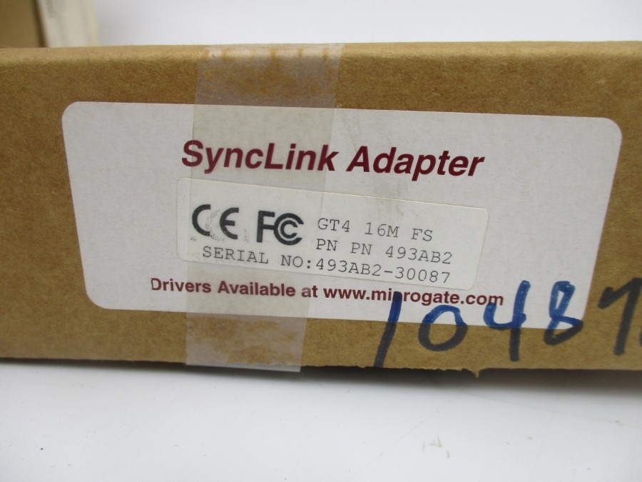 SYNCLINK 493AB2 GT4-16M-FS NSMP