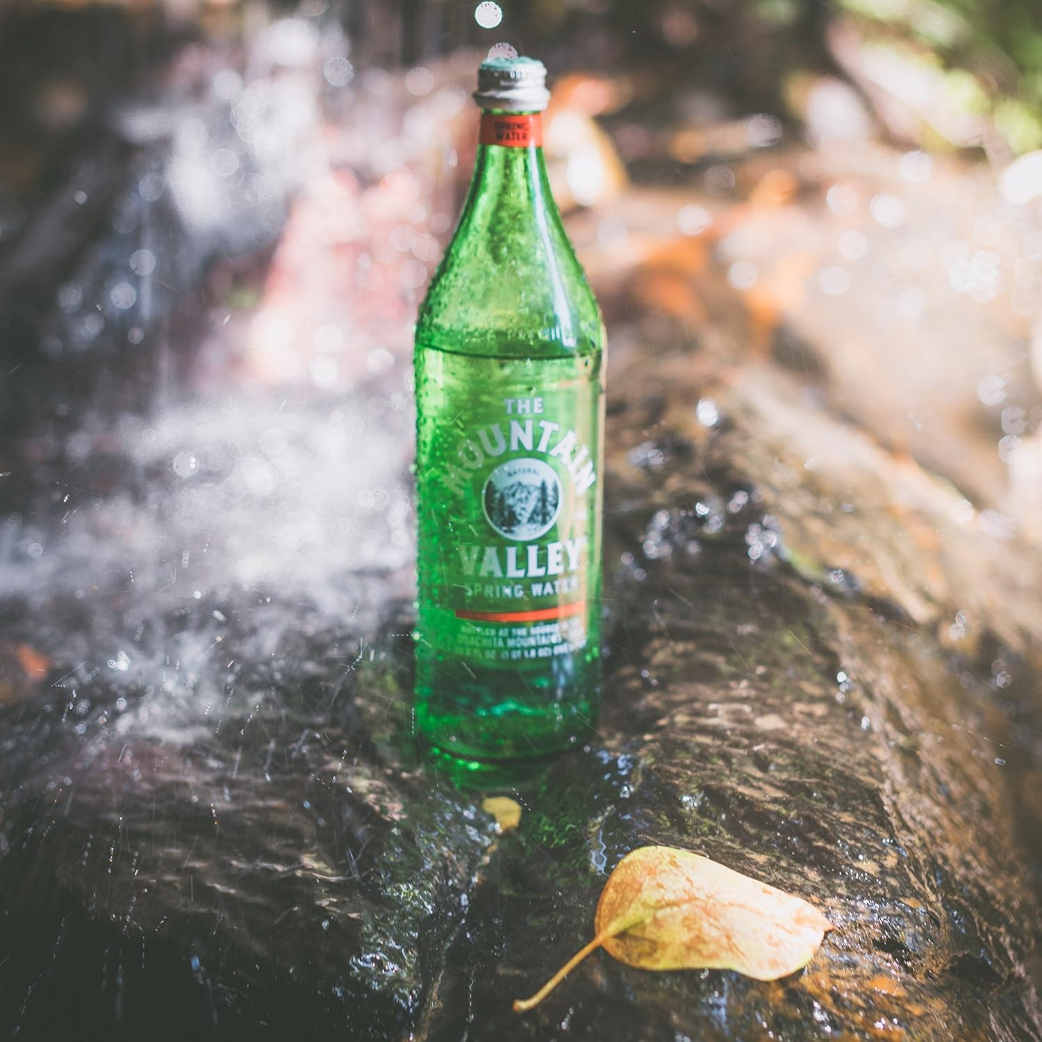 MOUNTAIN VALLEY Spring Water, Glass, Size 333 ML, (Pack of 24)