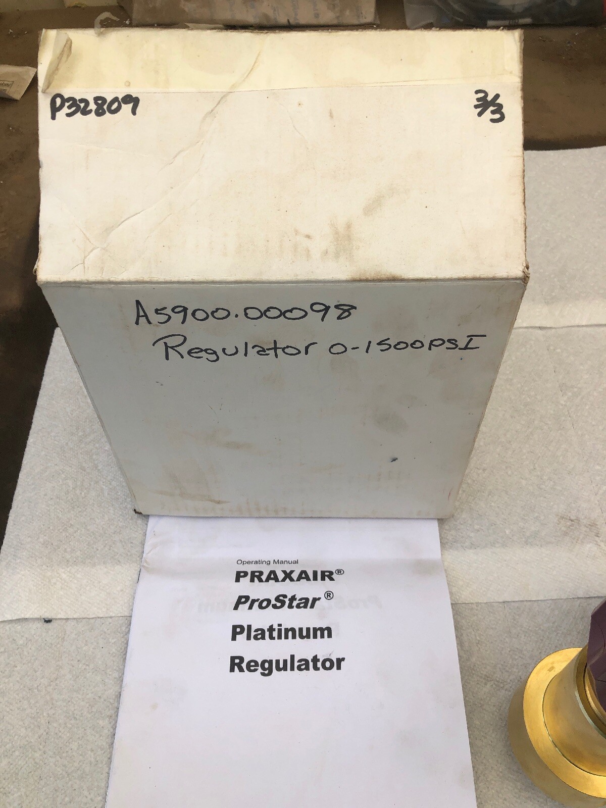 Pro Star Platinum Pressure Regulator. PRS40944021 0-1500PSI
