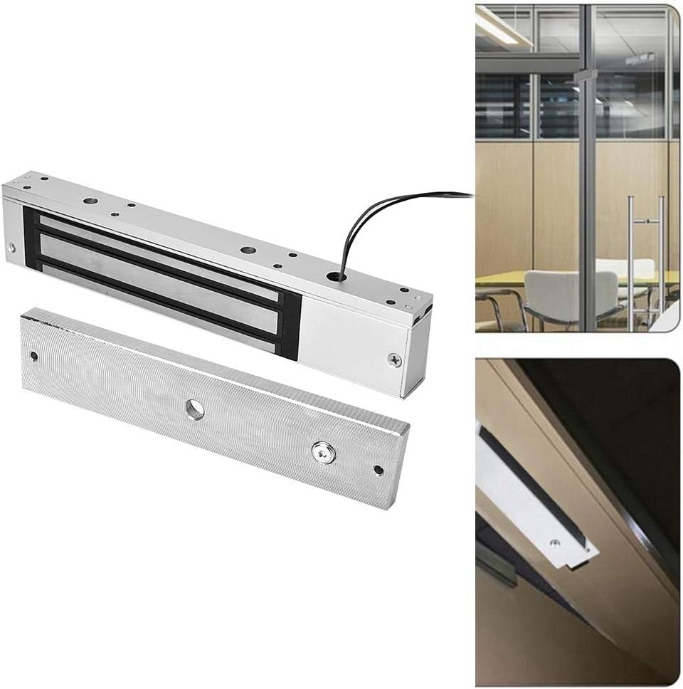 12V Electric Magnetic Door Lock Electromagnetic 280KG (600LB) Access Control